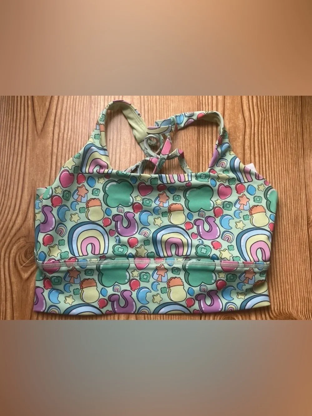 CVG Constantly Varied Gear Shenanigans Bra Lucky Charms Size XS Extra Small